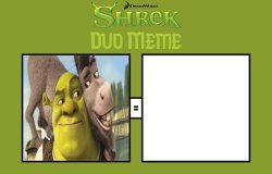 Shrek and Donkey Duo Meme Meme Template