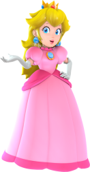 Princess Peach PNG Meme Template