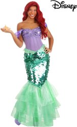 Amazon.com: Fun Costumes Disney The Little Mermaid Ariel Costume Meme Template