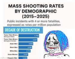 Transexual Shooting Spree Statistics Meme Template