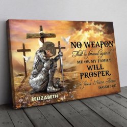 ISAIAH 54:17 EV Meme Template