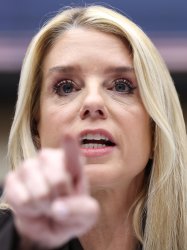 Pam Bondi screaming at Congress testimony Meme Template