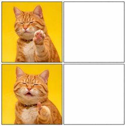 Cat drake Meme Template