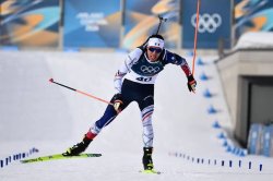 Milan Olympics biathlon Meme Template