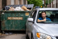 Car blocks dimpster Meme Template