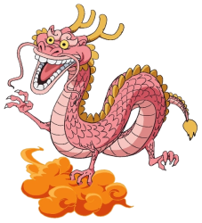 Kozuki Momonsuke’s Tiny Pink Dragon form Meme Template