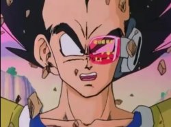 Vegeta scouter Meme Template