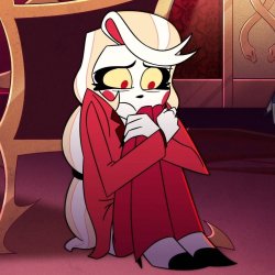 Sad Charlie Morningstar Meme Template