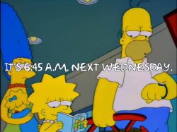 Simpsons Next Wednesday Meme Template