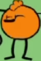 Orange peep Meme Template