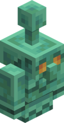 oxidised copper golem Meme Template