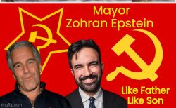 Mayor Zohran Epstein Meme Template