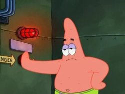 Patrick Star Meme Template