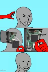 NPC update Meme Template