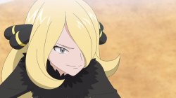 Cynthia battle pose Meme Template