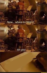 Bilbo Baggins Where to Begin Meme Template