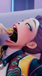 Kpop demon hunter kimbap Meme Template