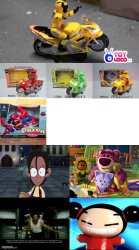 Chuang Xing Motorcycle Knock Off Bump and Go Toys Meme Template