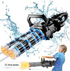 Dual Mini-Watergun Meme Template