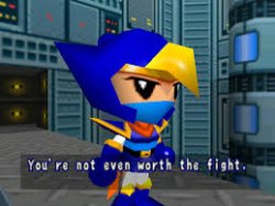 You're not even worth the fight. Meme Template