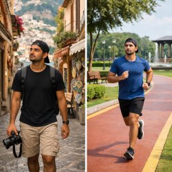 italy vs india walking Meme Template