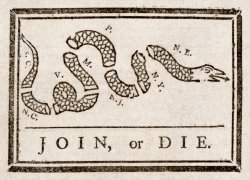 Join or Die Meme Template