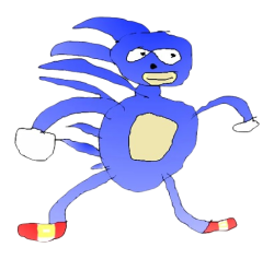 Sanic kidnap Meme Template