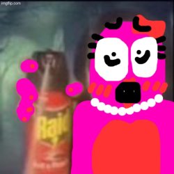 Munkus Lunkus The Femboy Sprays You With Raid Meme Template