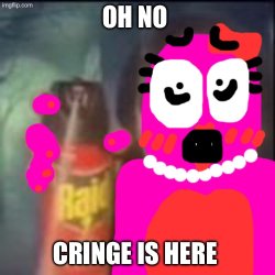 Munkus Lunkus The Femboy Sprays You With Raid (Alt) Meme Template