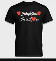 Hillary Heart Throb I'm so in Love Meme Template