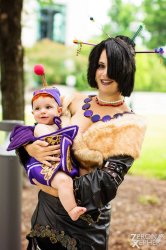 lulu and his baby son Vidina Meme Template