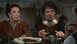 Léodagan et Séli à table Meme Template