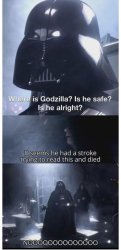 Godzilla had a stroke trying to read this Meme Template
