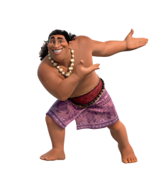 Moni the Storyteller in Motunui and a superfan of Maui's Meme Template