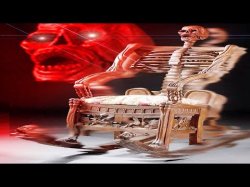 Skeleton chair accelerate Meme Template