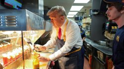 Trump @ McDonalds Meme Template