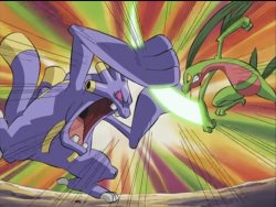 Exploud Blocking Leaf Blade Meme Template