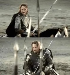 Aragorn Meme Template