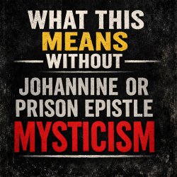 5. What This Means Without Johannine or Prison Epistle Mysticism Meme Template