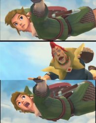 Groose falling Meme Template