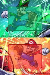 Luigi & Yoshi Temp Meme Template