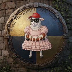 MAGA COAT OF LAMBS Meme Template
