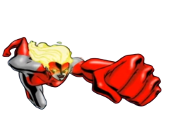 Super Coca Cola Woman in Invincible War Meme Template