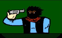 Super Russian Roulette suicide Meme Template