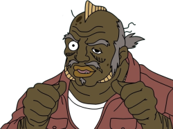 Uncle Ruckus The Fish-Man Meme Template