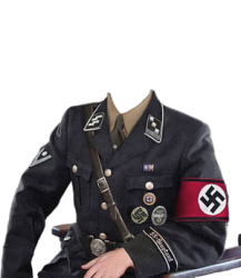 Nazi Uniform Meme Template