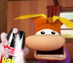 Rayman spray!! LOL!!! Meme Template