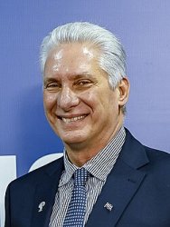 Hide The Pain Miguel Diaz-Canel Meme Template