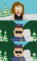 South Park you ain’t Fiona apple Meme Template