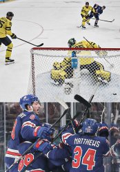 2026 Olympics Hockey U.S. Over Sweden Meme Template